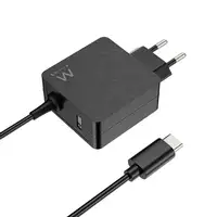 Ewent EW3979 cargador de dispositivo móvil Portátil Negro Corriente alterna Carga