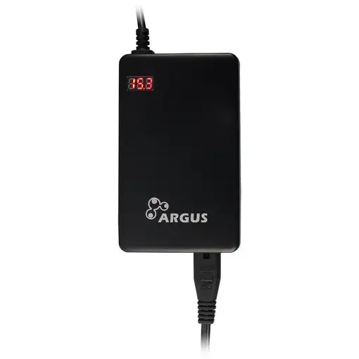 Inter-Tech ARGUS NB-90SA adaptador e inversor de corriente Interior 90 W Negro