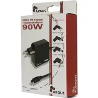 Inter-Tech PD-2090 Smartphone Negro Corriente alterna Interior