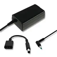 Qoltec 51728 adaptador e inversor de corriente Interior 65 W Negro