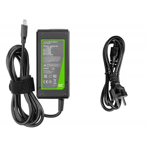 Green Cell AD133P adaptador e inversor de corriente Interior 45 W Negro