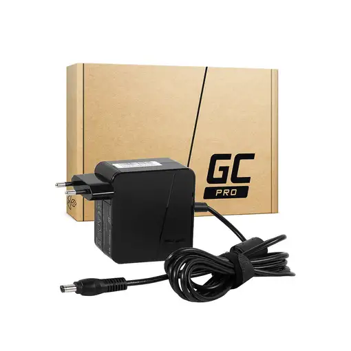 Green Cell AD25PV2 adaptador e inversor de corriente 65 W Negro