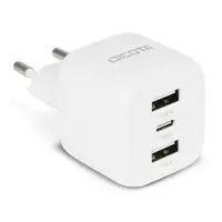 DICOTA D32069 cargador de dispositivo móvil Portátil, Smartphone Blanco Corriente