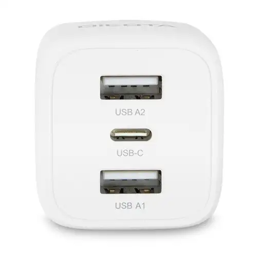DICOTA D32069 cargador de dispositivo móvil Portátil, Smartphone Blanco Corriente