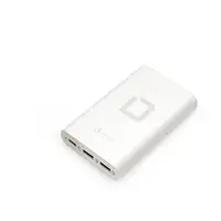 DICOTA D31720 cargador de dispositivo móvil Portátil Blanco Carga rápida Interior