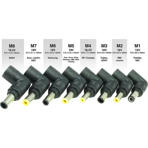 Inter-Tech Sinan UB-90HB adaptador e inversor de corriente Universal 90 W Negro