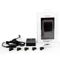 Phoenix Technologies Charger 40 Plus Netbook, Portátil Negro Corriente alterna Int