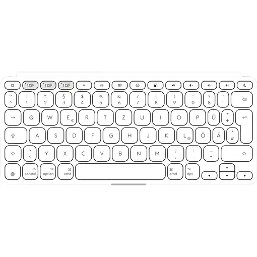 Logitech 920-013005 teclado Universal Bluetooth QWERTZ Alemán Blanco
