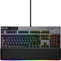 ASUS ROG Strix Flare II Animate teclado Juego USB QWERTZ Alemán Negro