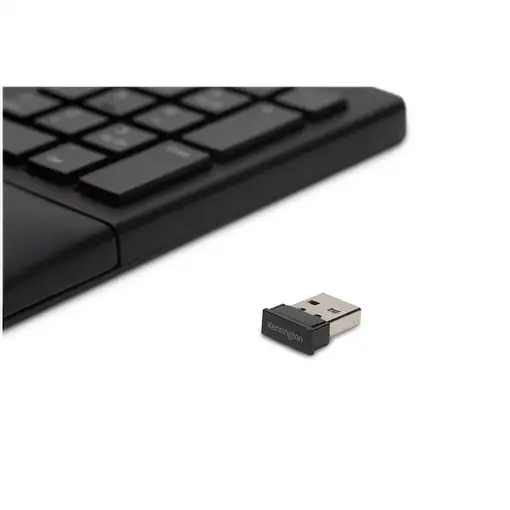 Kensington Pro Fit Ergo teclado Universal RF inalámbrica + USB QWERTZ Alemán Negro