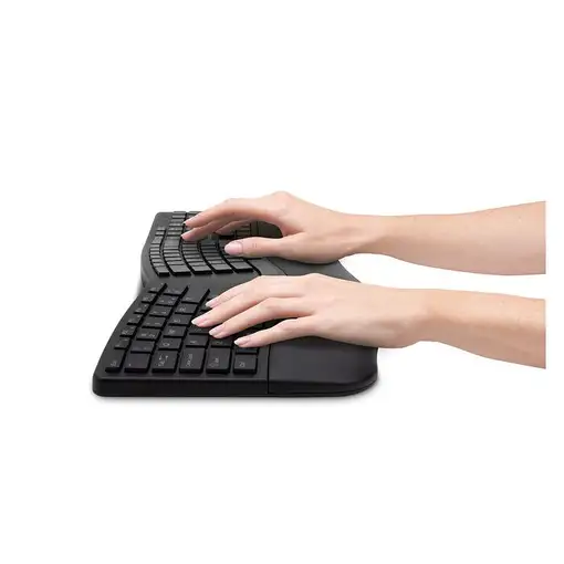 Kensington Pro Fit Ergo teclado Universal RF inalámbrica + USB QWERTZ Alemán Negro