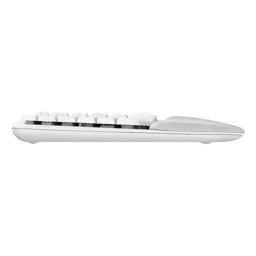 Logitech Wave Keys for Mac teclado Hogar / Oficina Bluetooth QWERTZ Alemán Blanco