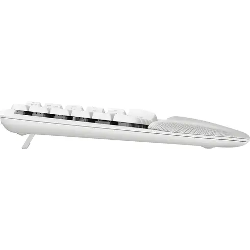 Logitech Wave Keys for Mac teclado Hogar / Oficina Bluetooth QWERTZ Alemán Blanco