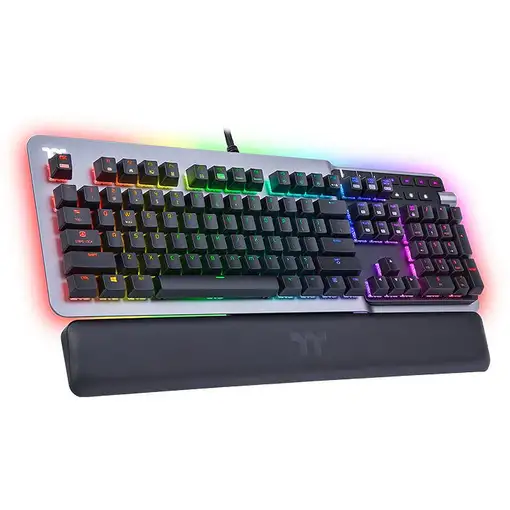 Thermaltake Argent K5 RGB teclado Juego USB QWERTY Inglés Titanio