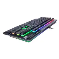 Thermaltake Argent K5 RGB teclado Juego USB QWERTY Inglés Titanio
