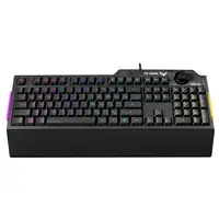 ASUS TUF Gaming K1 teclado Juego USB Inglés, Español Negro