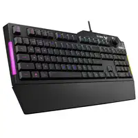 ASUS TUF Gaming K1 teclado Juego USB Inglés, Español Negro