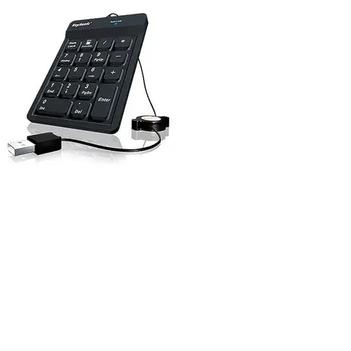 KeySonic ACK-118BK teclado numérico Universal USB Negro