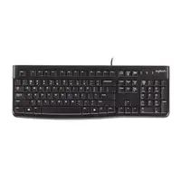 Logitech Keyboard K120 for Business teclado Universal USB QWERTY Inglés Negro