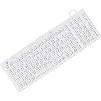 KeySonic KSK-6031INEL teclado Industrial USB QWERTZ Alemán Blanco