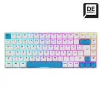 Sharkoon SKILLER SGK50 S3 PBT teclado Juego USB QWERTZ Alemán Blanco