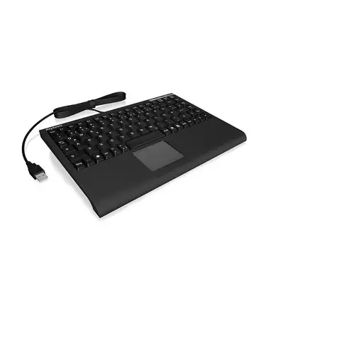 KeySonic ACK-540U+ teclado Oficina USB QWERTY Inglés del Reino Unido Negro