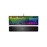 Teclado aleman steelseries apex 7, gaming negro, steelseries qx2 red 64637