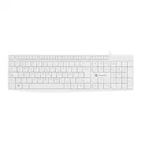 NATEC NKL-1949 teclado Universal USB QWERTY Español Blanco
