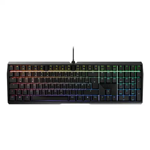 CHERRY MX 3.0S RGB teclado Juego USB QWERTZ Alemán Negro