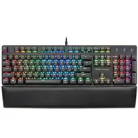 Mars Gaming MK5BPT, Teclado Mecánico RGB, Reposamuñecas Acolchado, Switch OUTEMU S