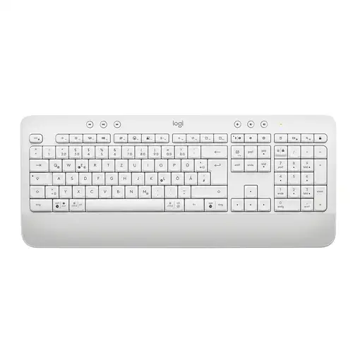 Logitech 920-010967 teclado Oficina Bluetooth QWERTZ Alemán Blanco