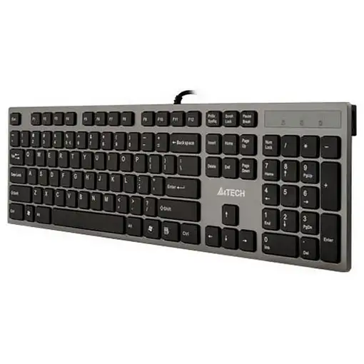 A4Tech KV-300H teclado Universal USB QWERTY Negro, Gris