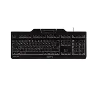 CHERRY KC 1000 SC teclado Universal USB QWERTY Inglés del Reino Unido Negro