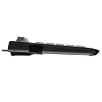 CHERRY KC 1000 SC teclado Universal USB QWERTY Inglés del Reino Unido Negro