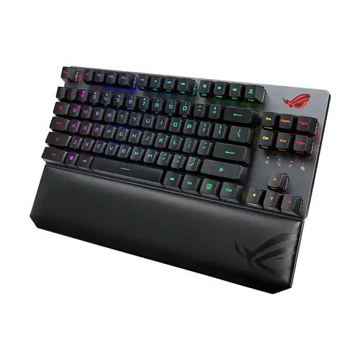 ASUS ROG Strix Scope RX TKL Wireless Deluxe teclado Juego USB + RF Wireless + Blue