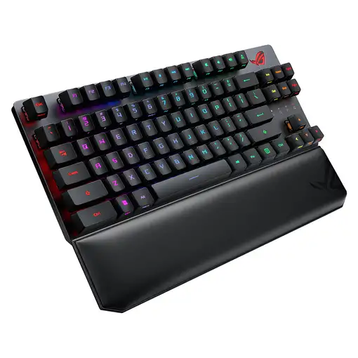 ASUS ROG Strix Scope RX TKL Wireless Deluxe teclado Juego USB + RF Wireless + Blue