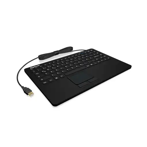 KeySonic KSK-5230IN teclado Oficina USB QWERTY Inglés de EE. UU. Negro