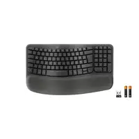 Logitech 920-012327 teclado Oficina RF Wireless + Bluetooth QWERTZ Alemán Grafito