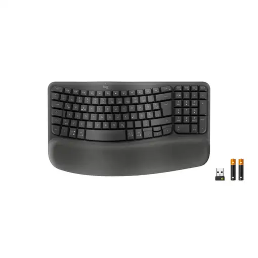 Logitech 920-012327 teclado Oficina RF Wireless + Bluetooth QWERTZ Alemán Grafito