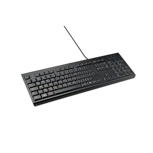 Kensington KB100 EQ teclado Hogar / Oficina USB QWERTY Español Negro