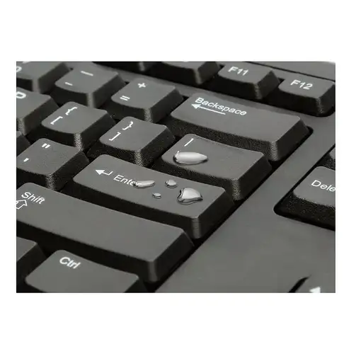 Kensington KB100 EQ teclado Hogar / Oficina USB QWERTY Español Negro