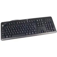 HP 672647-L33 teclado Oficina USB QWERTY Internacional de EE.UU. Negro