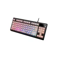 Mars Gaming MKAXPES Teclado Compacto TKL H-Mech, Iluminación RGB 9 Efectos, Reposa