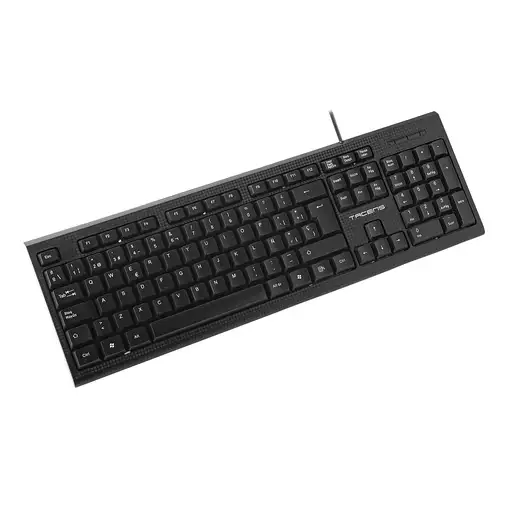 Tacens Anima AK0 - Teclado profesional (membrana, pulsación optimizada, diseño eco
