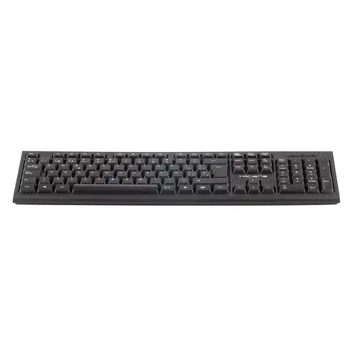 Tacens Anima AK0 - Teclado profesional (membrana, pulsación optimizada, diseño eco