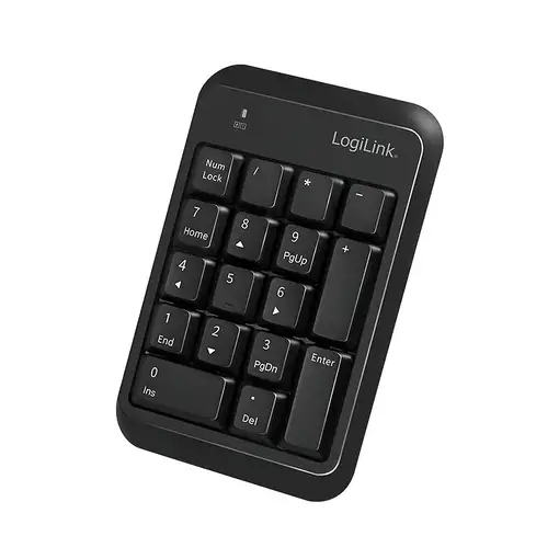 LogiLink ID0201 teclado numérico Portátil Bluetooth Negro
