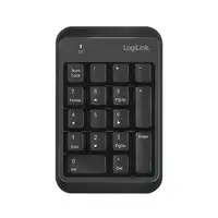 LogiLink ID0201 teclado numérico Portátil Bluetooth Negro