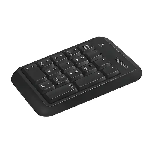 LogiLink ID0201 teclado numérico Portátil Bluetooth Negro