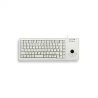 CHERRY XS Trackball teclado Universal USB QWERTZ Alemán Gris