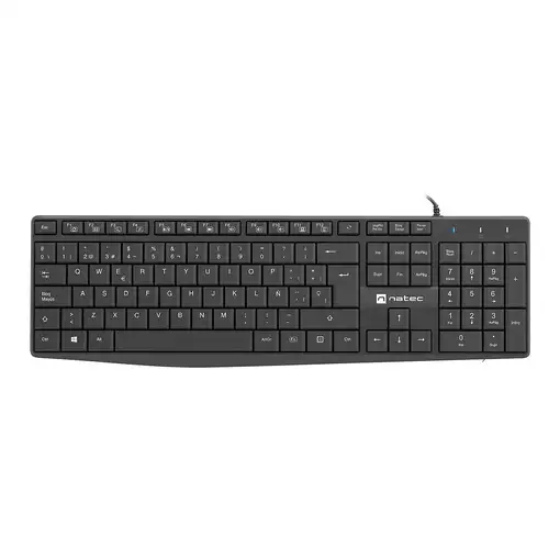 NATEC NKL-1948 teclado Universal USB QWERTY Español Negro